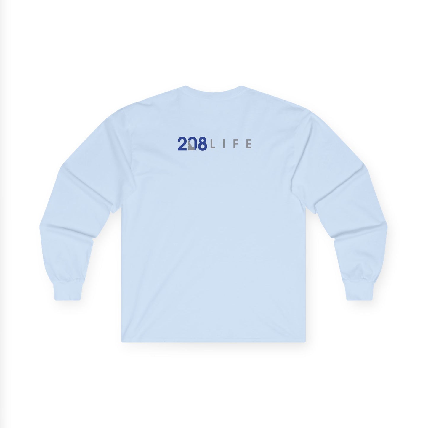 “208 Life” Long Sleeve Unisex Tee – Celebrate the Idaho Spirit