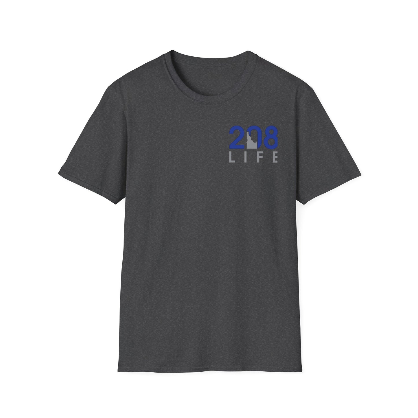 “208 Life” Short Sleeve Unisex Tee – Celebrate the Idaho Spirit