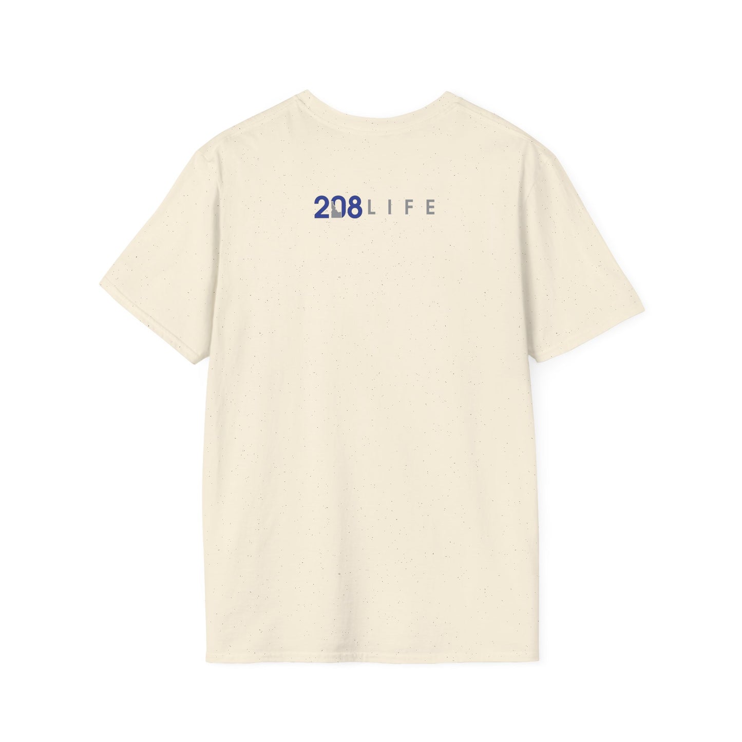 “208 Life” Short Sleeve Unisex Tee – Celebrate the Idaho Spirit