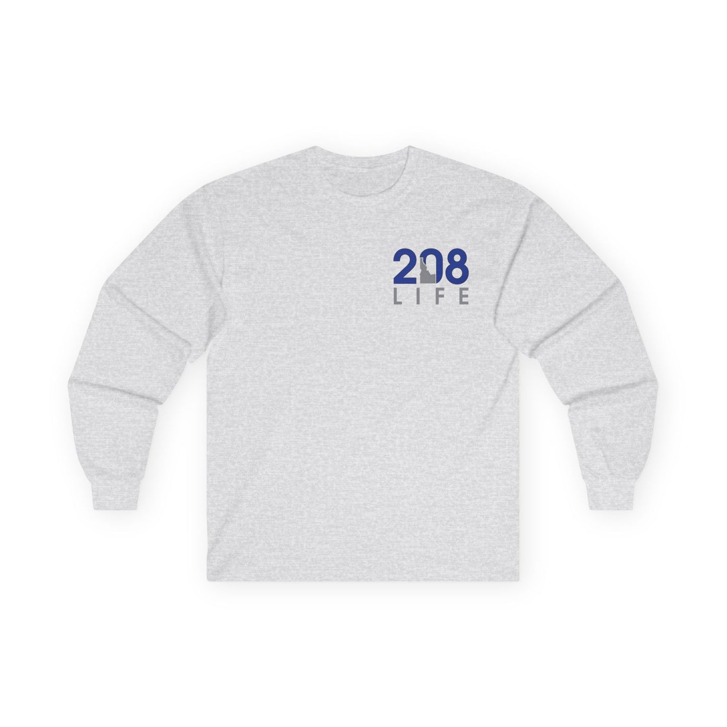 “208 Life” Long Sleeve Unisex Tee – Celebrate the Idaho Spirit