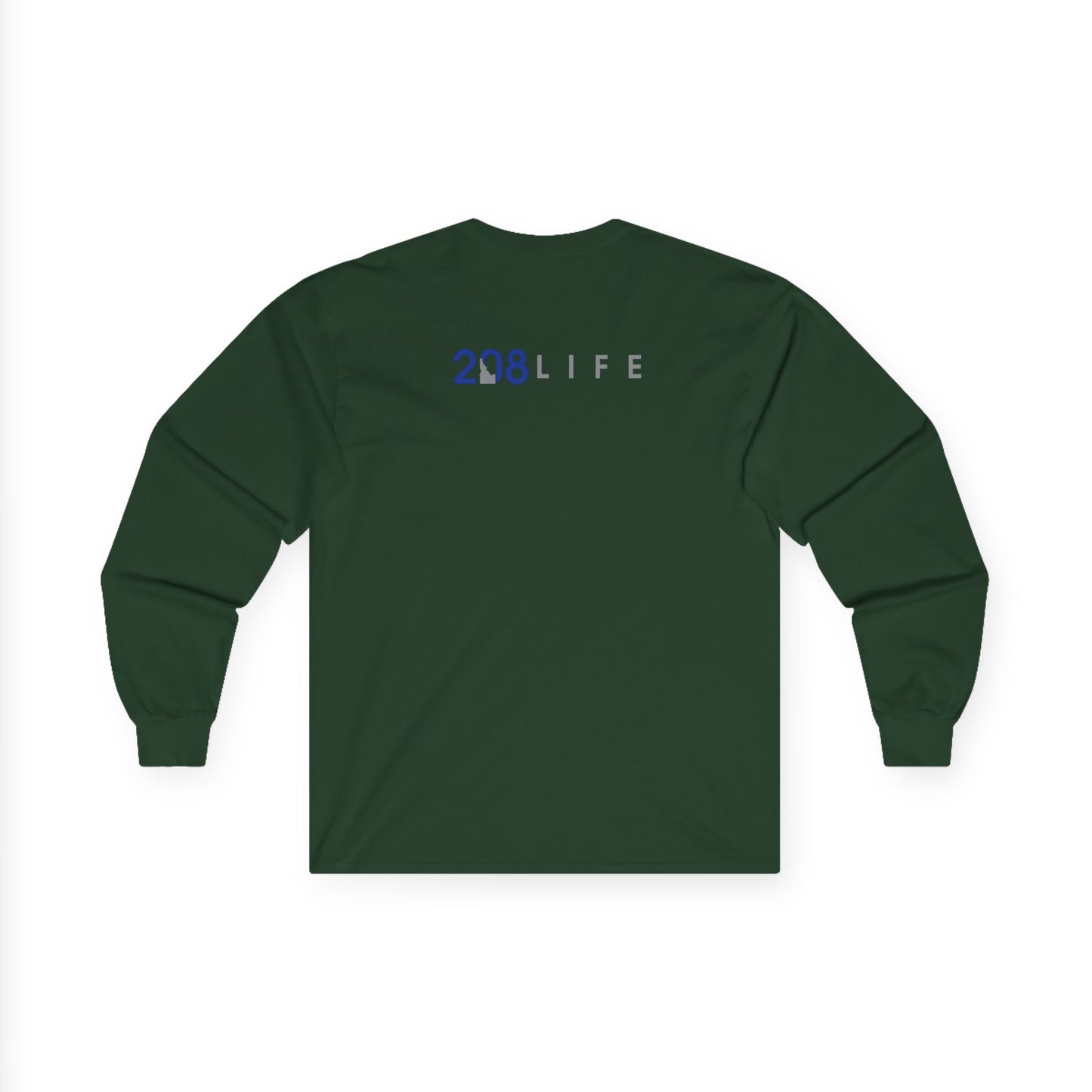 “208 Life” Long Sleeve Unisex Tee – Celebrate the Idaho Spirit