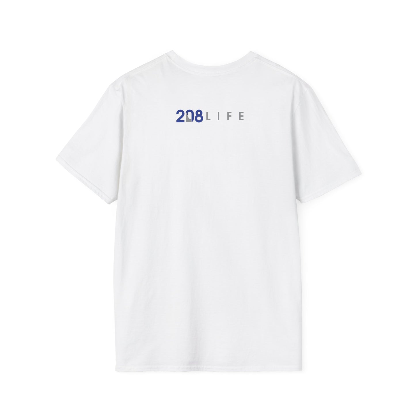 “208 Life” Short Sleeve Unisex Tee – Celebrate the Idaho Spirit