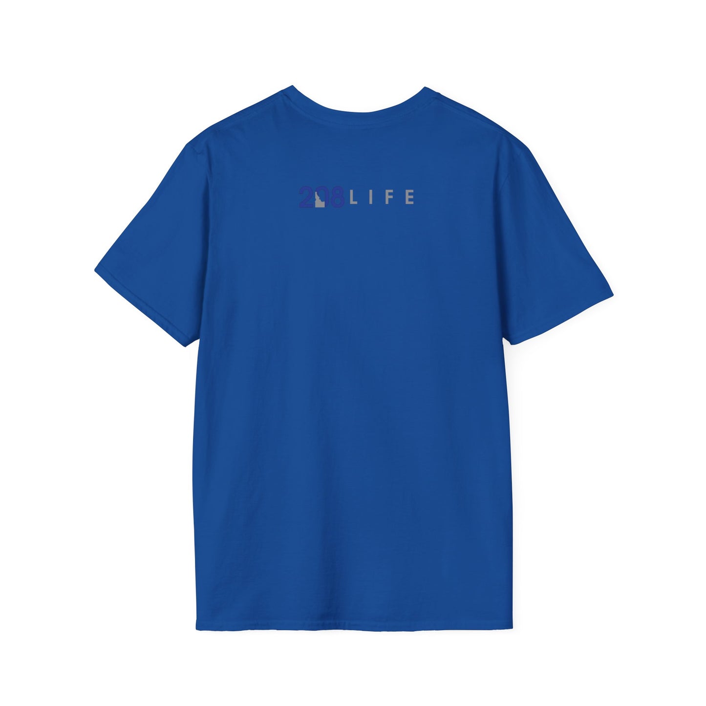 “208 Life” Short Sleeve Unisex Tee – Celebrate the Idaho Spirit