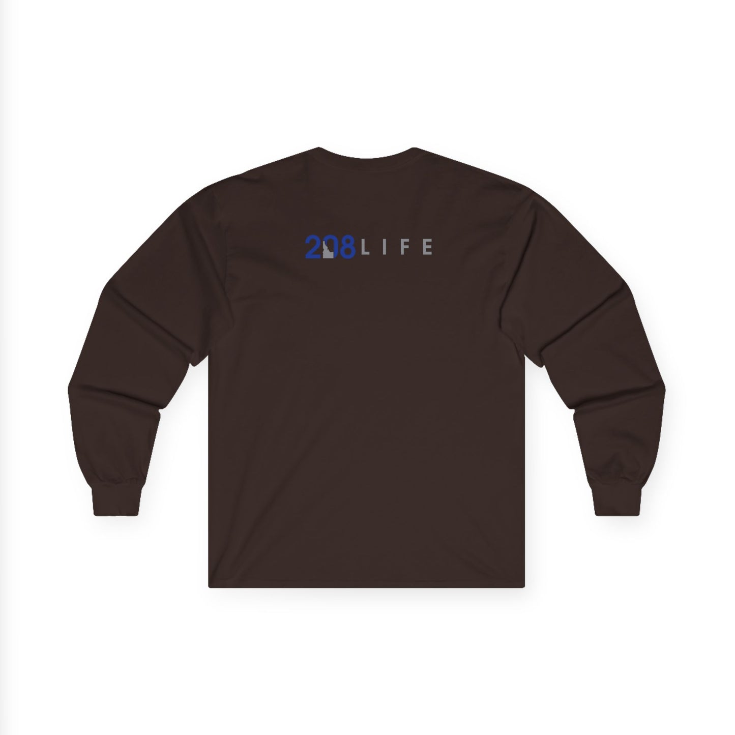 “208 Life” Long Sleeve Unisex Tee – Celebrate the Idaho Spirit