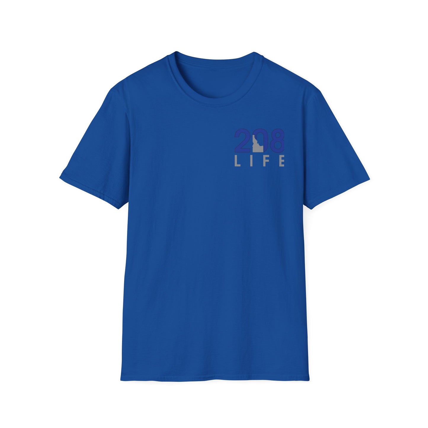 “208 Life” Short Sleeve Unisex Tee – Celebrate the Idaho Spirit