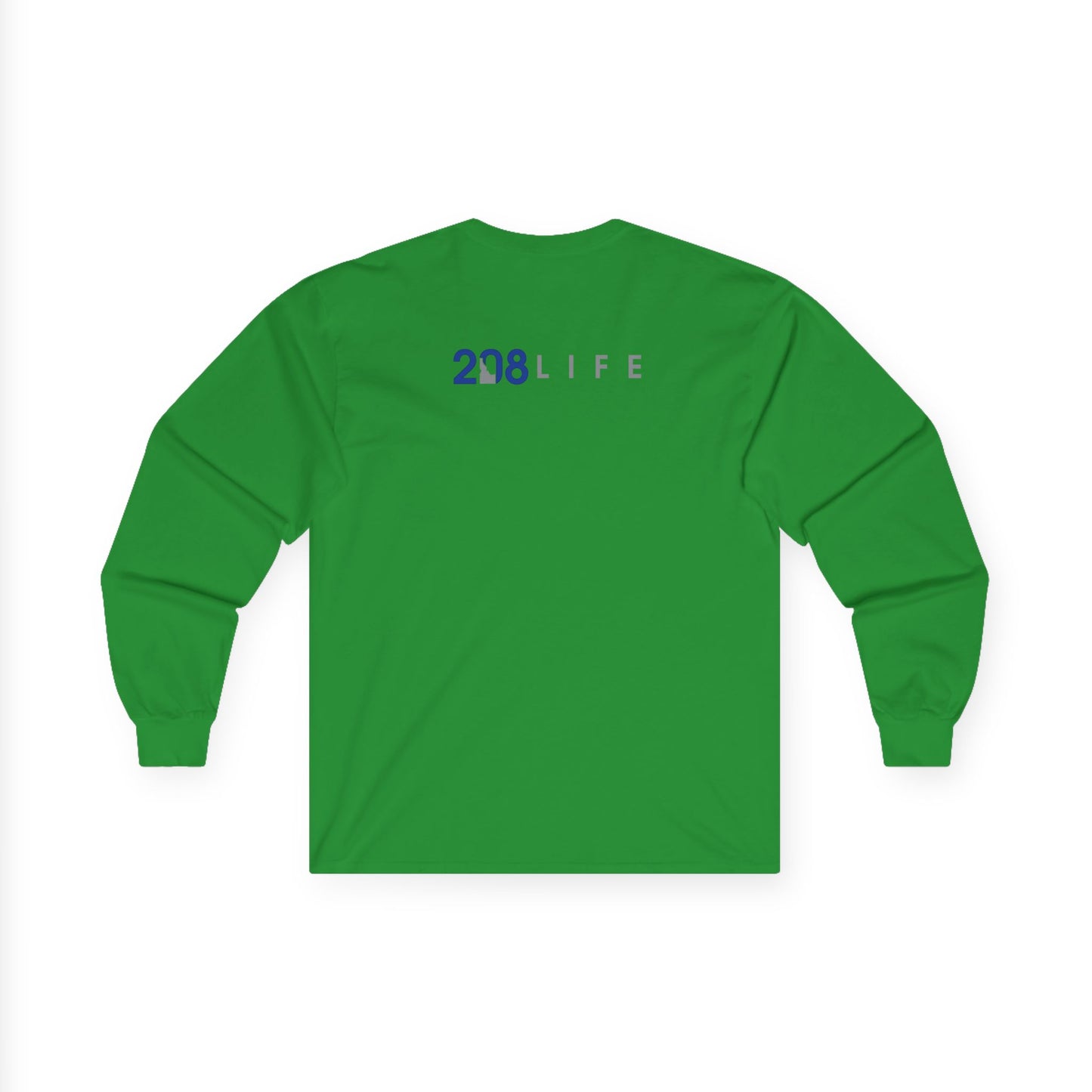 “208 Life” Long Sleeve Unisex Tee – Celebrate the Idaho Spirit