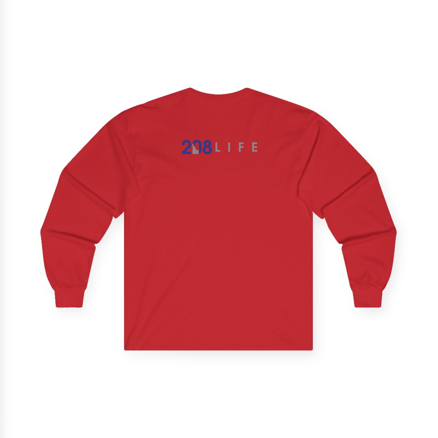 “208 Life” Long Sleeve Unisex Tee – Celebrate the Idaho Spirit