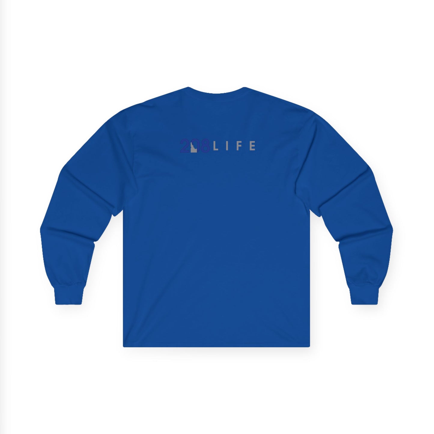 “208 Life” Long Sleeve Unisex Tee – Celebrate the Idaho Spirit