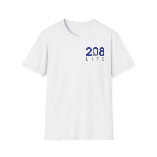 “208 Life” Short Sleeve Unisex Tee – Celebrate the Idaho Spirit