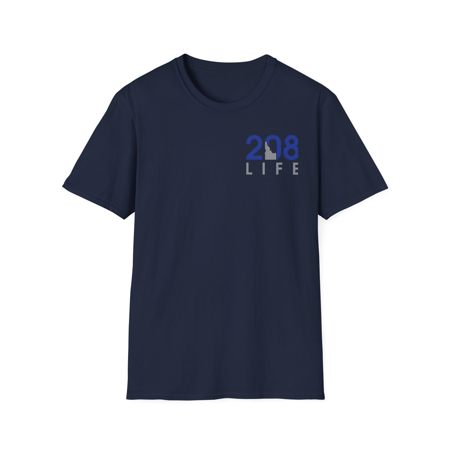 “208 Life” Short Sleeve Unisex Tee – Celebrate the Idaho Spirit