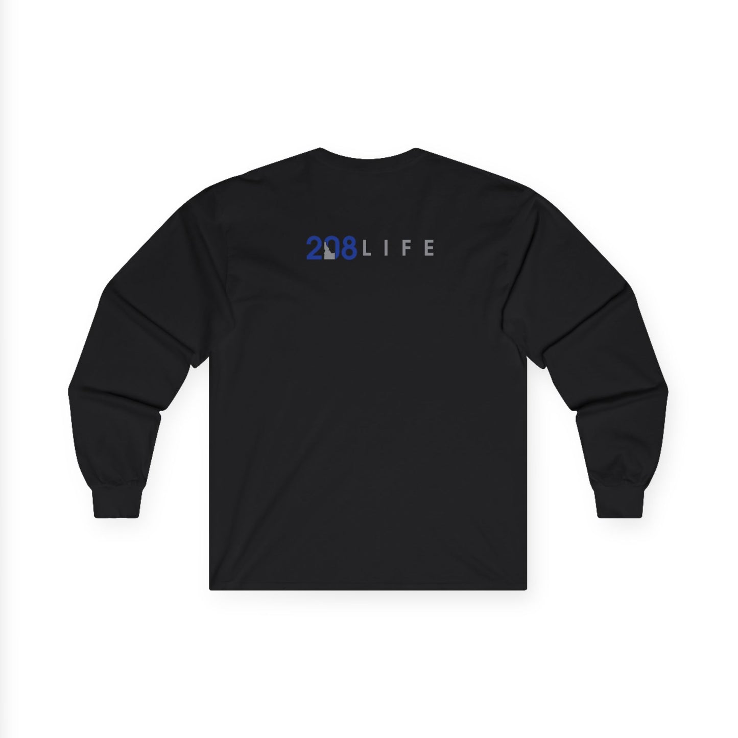 “208 Life” Long Sleeve Unisex Tee – Celebrate the Idaho Spirit