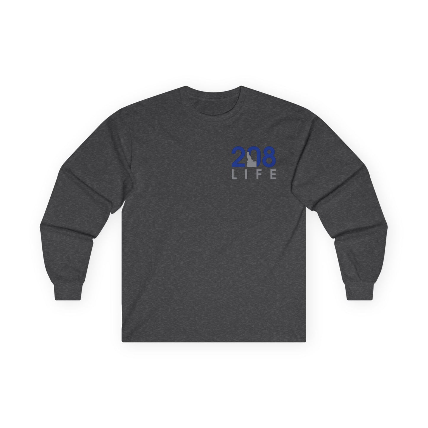 “208 Life” Long Sleeve Unisex Tee – Celebrate the Idaho Spirit