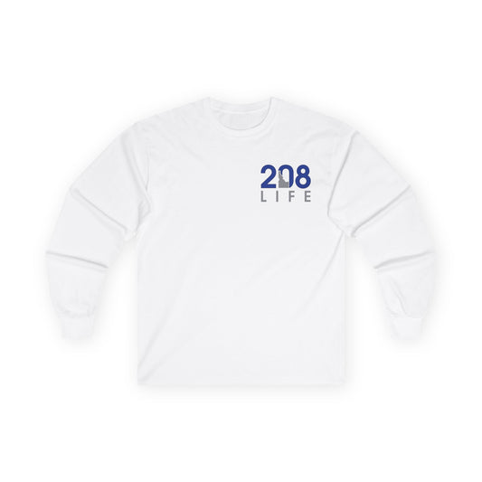 “208 Life” Long Sleeve Unisex Tee – Celebrate the Idaho Spirit