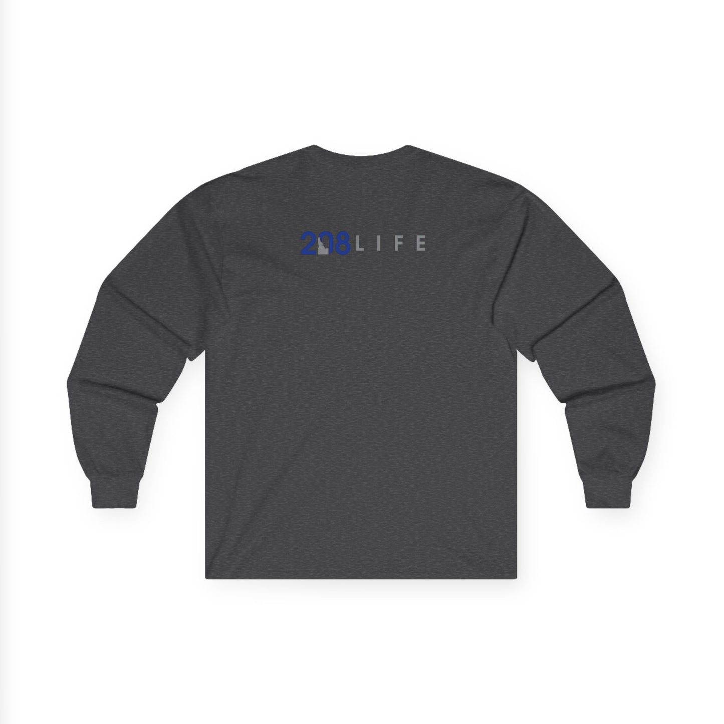 “208 Life” Long Sleeve Unisex Tee – Celebrate the Idaho Spirit