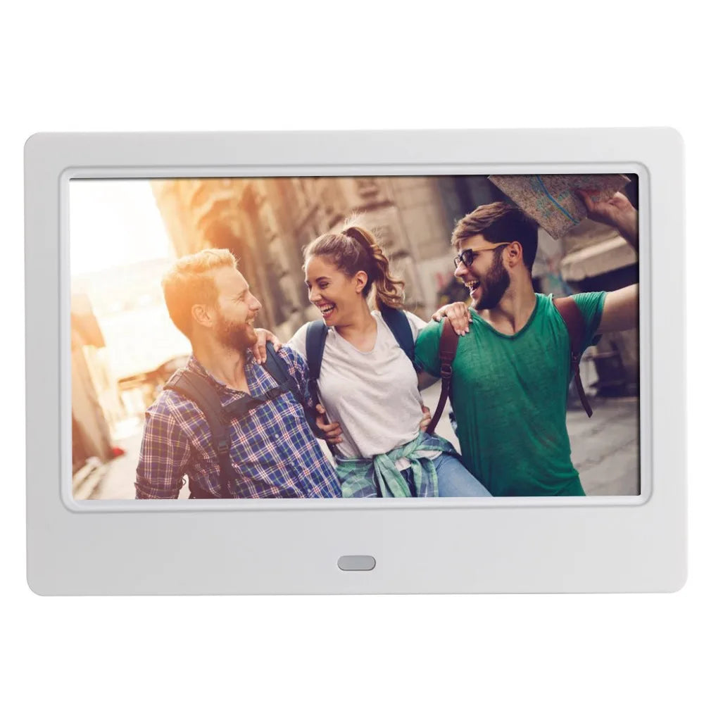 7-inch HD digital photo frame Video Player digital photo frame with music, video function