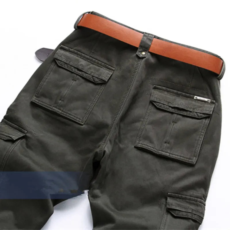 6-Pocket Cozy Cargo Pants for Men