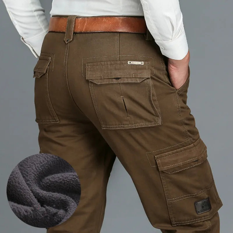 6-Pocket Cozy Cargo Pants for Men