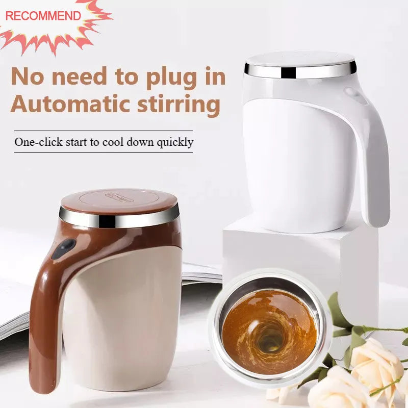 Automatic Stirring Magnetic Mug