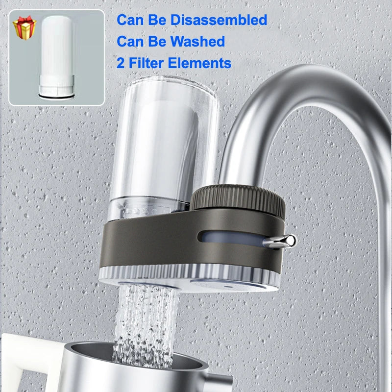 Faucet Tap Water Purifier Physical Filtering for Home Kitchen