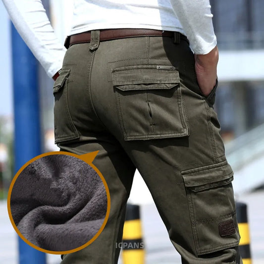 6-Pocket Cozy Cargo Pants for Men