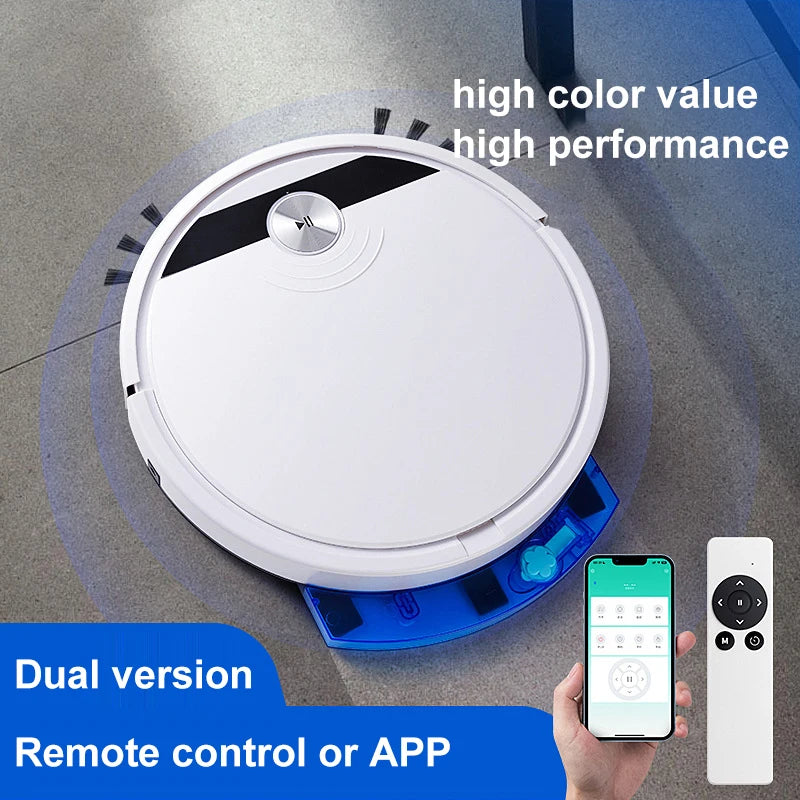 2800PA 3-in-1 RS800 Super Quiet Robot Vacuum Cleaner