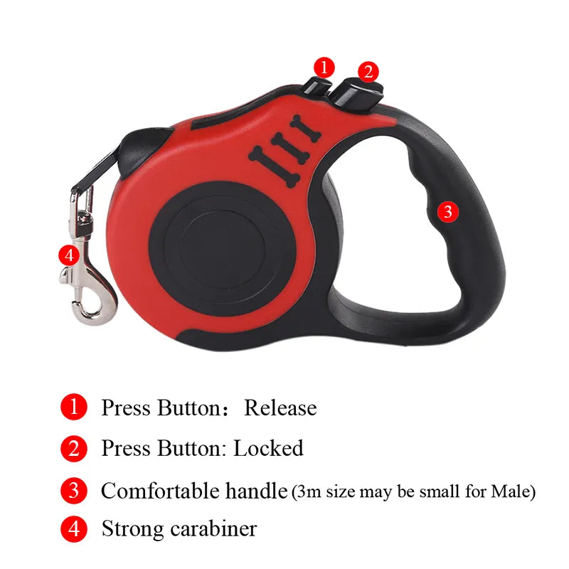 Holapet Durable Retractable Leash