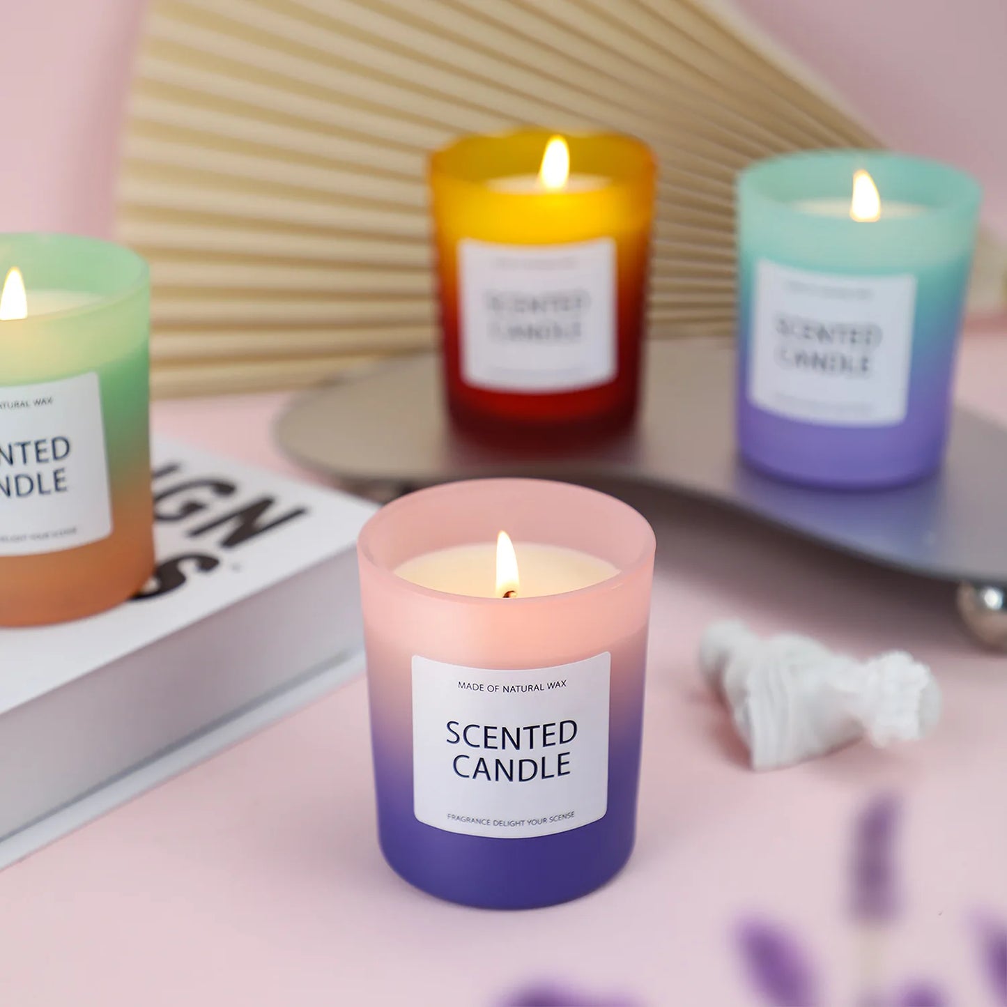 Smokeless Scented Aromatic Candles