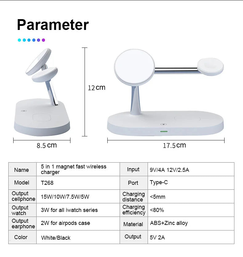 3 in 1 Wireless Charger For iPhone