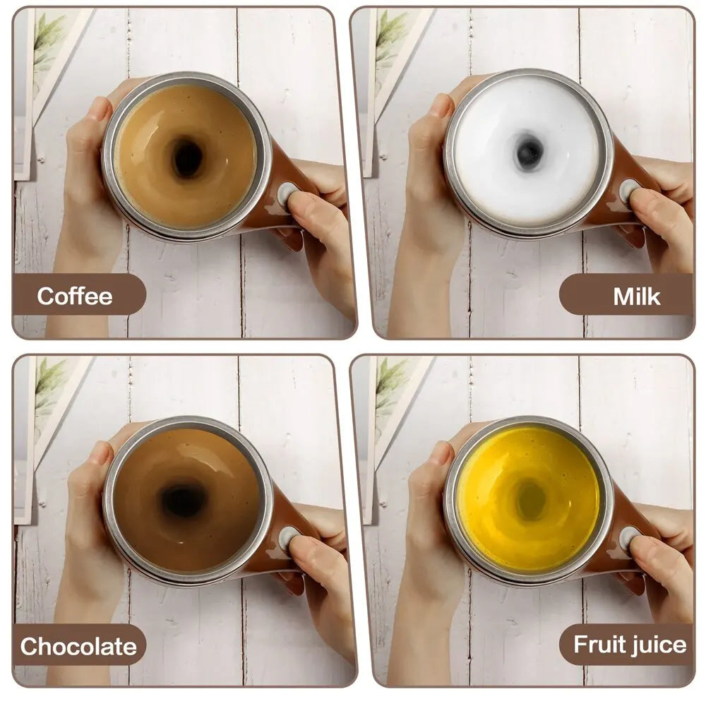 Automatic Stirring Magnetic Mug