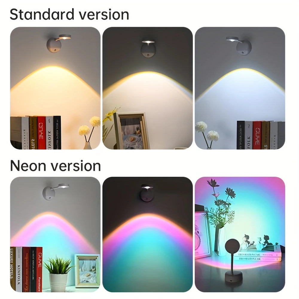 Rechargeable Motion Sensor LED Wall Light