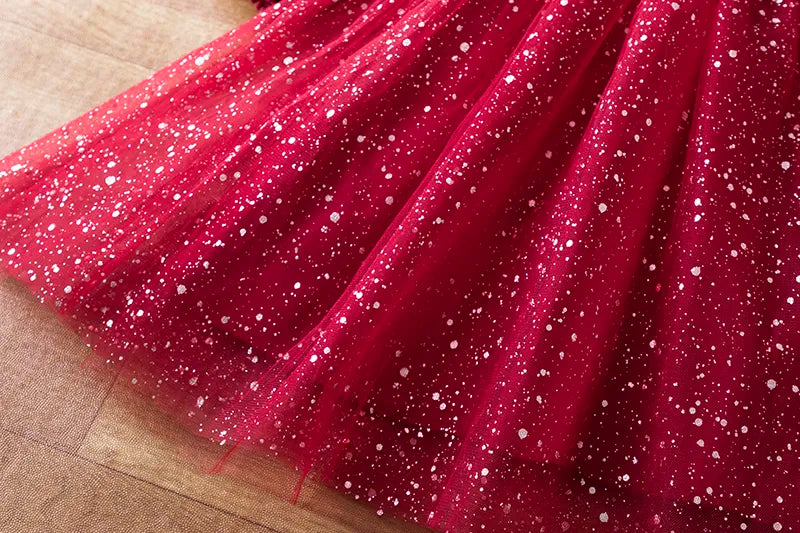 NNJXD Sparkle Princess Party Dress