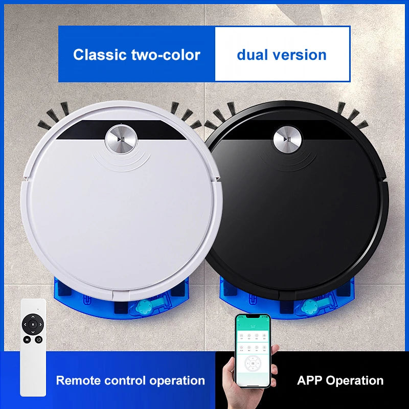 2800PA 3-in-1 RS800 Super Quiet Robot Vacuum Cleaner