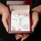 Vertical Name Necklace - To Mommy