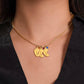 Baby Feet with Birthstones Necklace - First Mother's Day