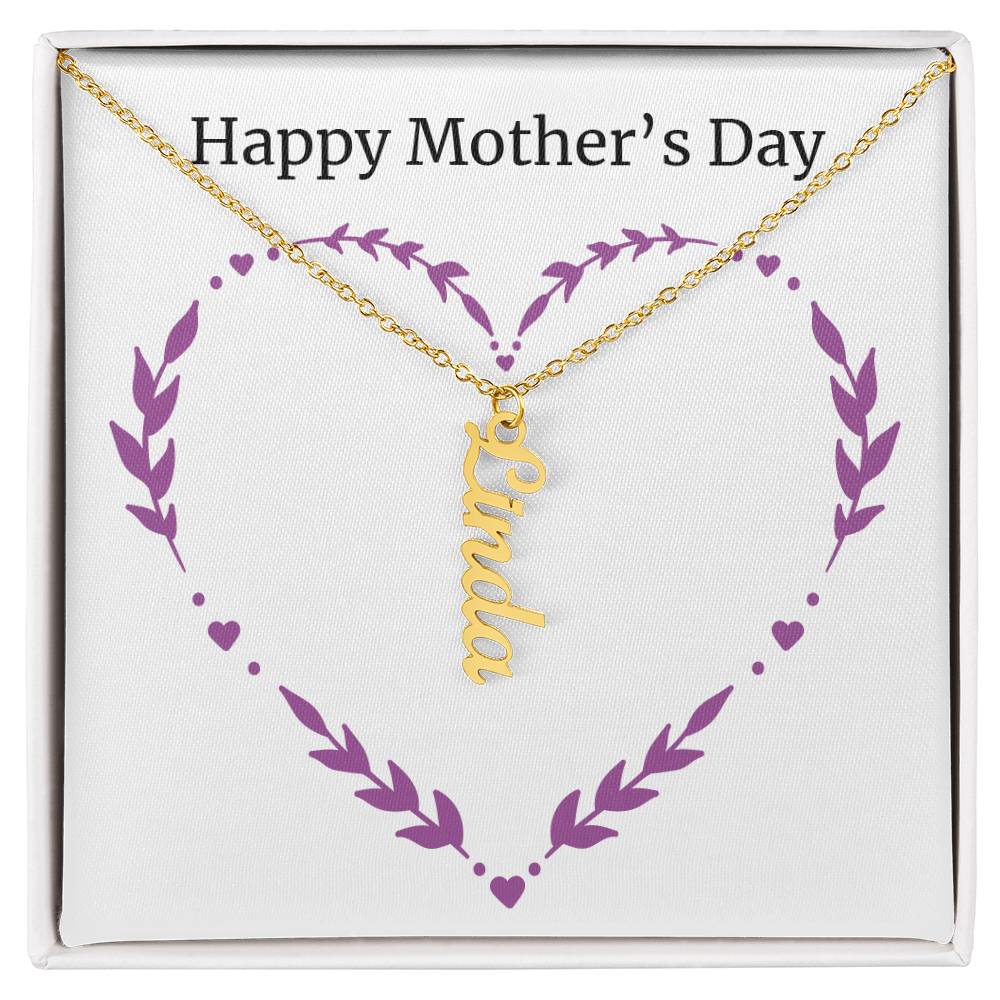 Multi Name Necklace - Happy Mother's Day