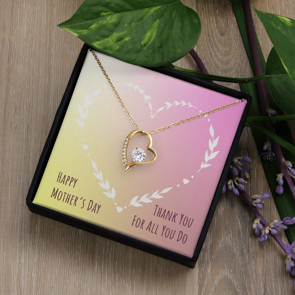 Forever Love Necklace - Thank You For All You Do